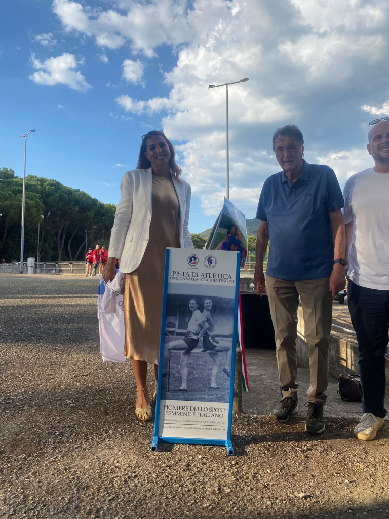 La Nazionale di atletica sul podio dei Campionati Europei Vienna 1938