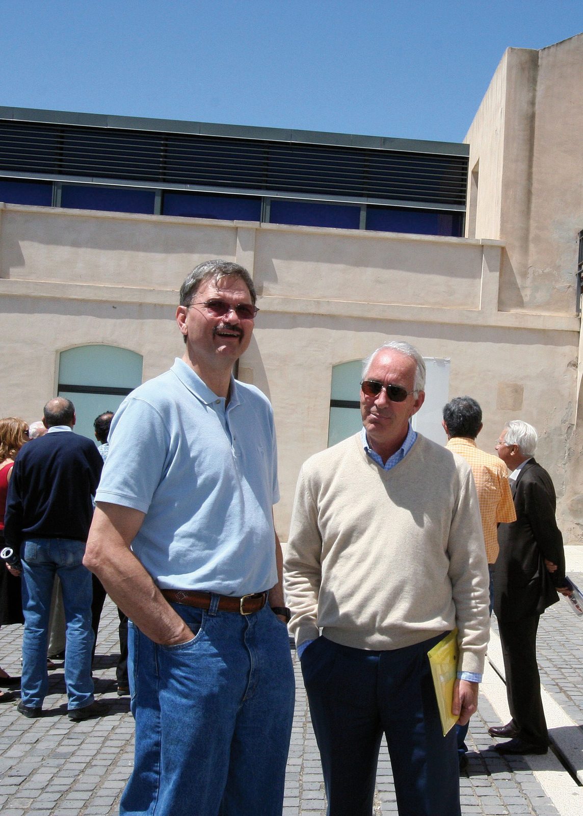Don Holcomb a Cagliari durante il Remake Brill 2007